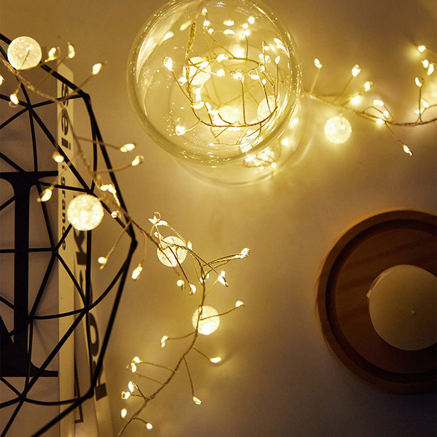 Norvo | Fyrverkeri Feer Twinkle Klynge Lysstring