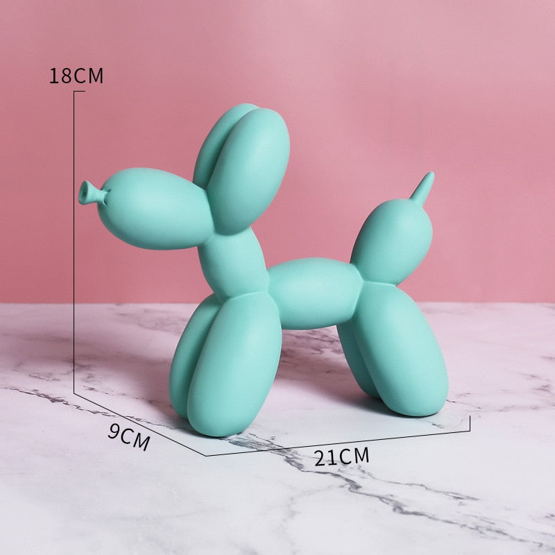 Norvo | Luksuriøs hjemmedekor, ballonghund dekorasjon, kontorbordtilbehør, dyre dekor, moderne populær kunst, nordiske statuer