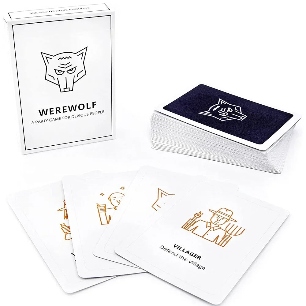 Devious Werewolf Kortspill - Moro Festspill for Voksne, Perfekt for Spillskvelder og Samlinger av Stellar Factory