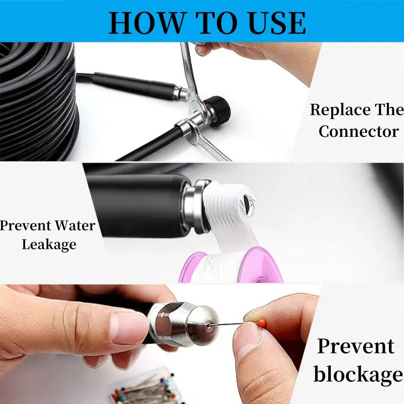 Norvo | Høytrykk Avløpsrengjøringssett