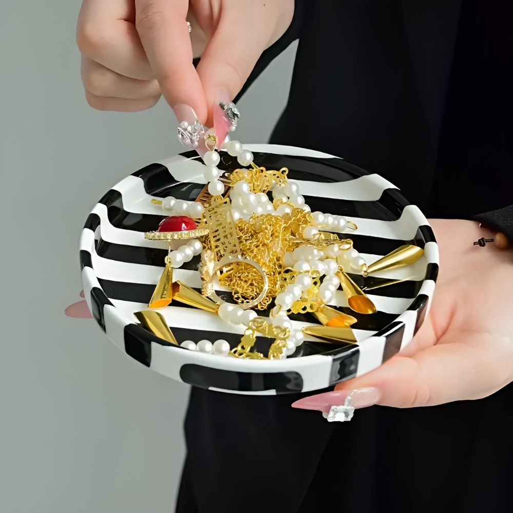 Norvo | Silva Keramisk Stripe Smykkebrett