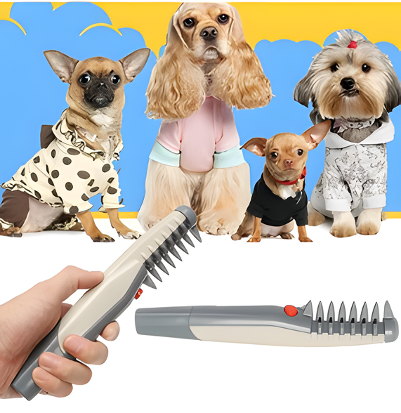 Norvo | Tangle-Free Pet Grooming Brush – Mild og effektiv utredningsbørste for katter og hunder