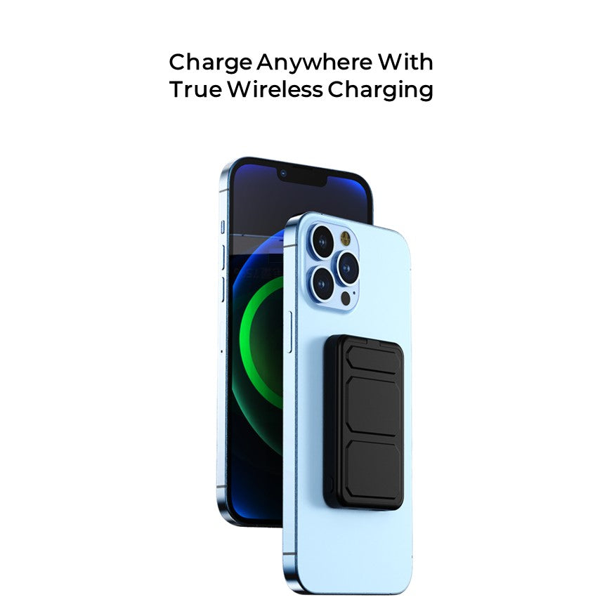 Norvo | Trådløs Power Bank for Telefon - 10K mAh Magnetisk Bærbar Lader