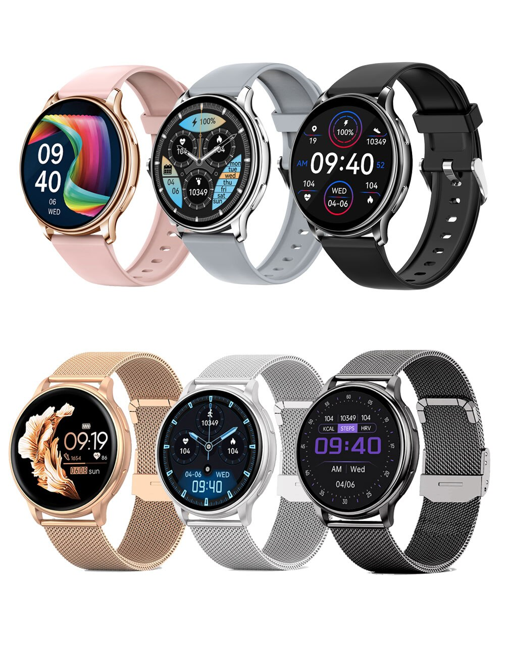 Norvo | SmartPulse Klokke – Premium Smartklokke med avansert helsesporing og stilig design