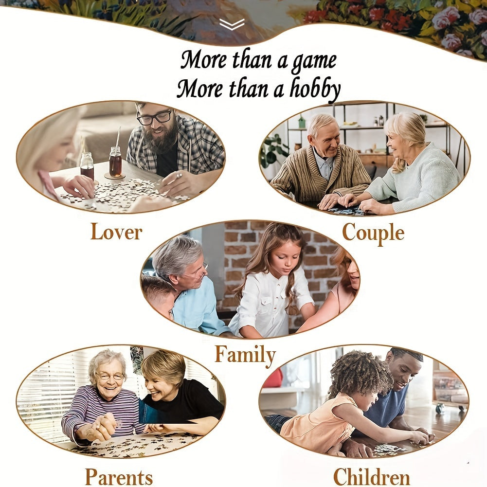 Norvo | CelestiQuest | 1000-bits rund puslespill med stjernetegn for voksne, høy kvalitet og unik design