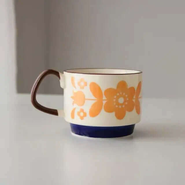 Norvo | Enestående retro kaffekopper laget av keramikk – tilgjengelig i 8 forskjellige mønstre