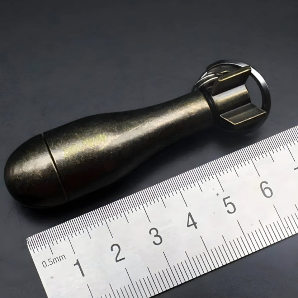 Norvo | Survival Vanntett Flint Brannstarter Nøkkelring