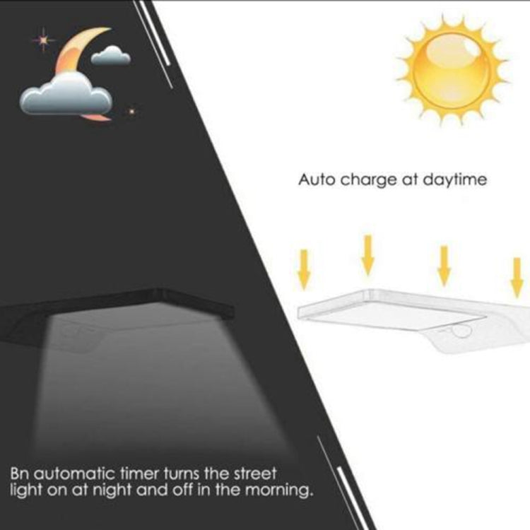 Norvo | Sollys utendørs 36 LED super lys solcellelampe 280LM bevegelsessensor sikkerhetslys trådløse vanntette fleksible vegglys