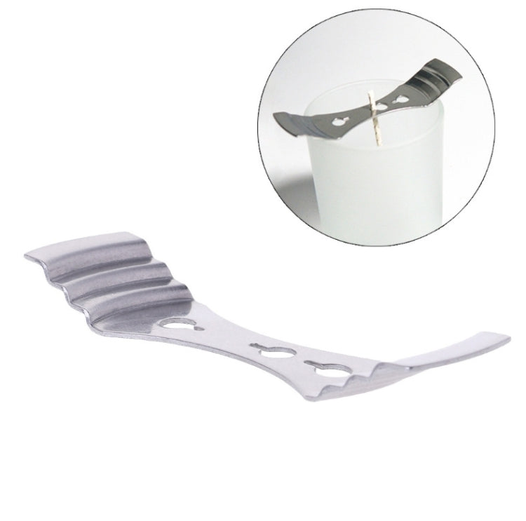 10 PCS Tre-Hulls Stearinlys Veke Holder Wax Veke Holder