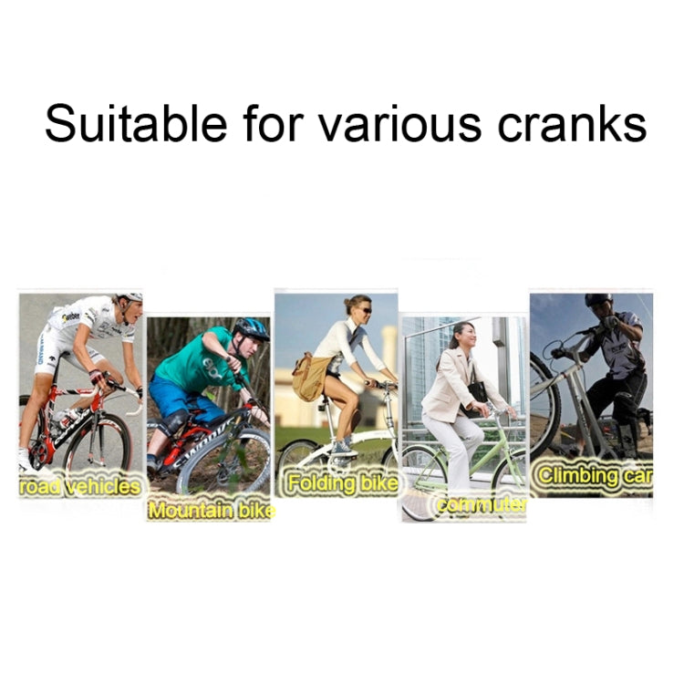 Norvo | Sykkelpedal Terrengsykkel Aluminium Alloy Palin Pedal Non-Slip Bearing Pedal (901-2 Rød)