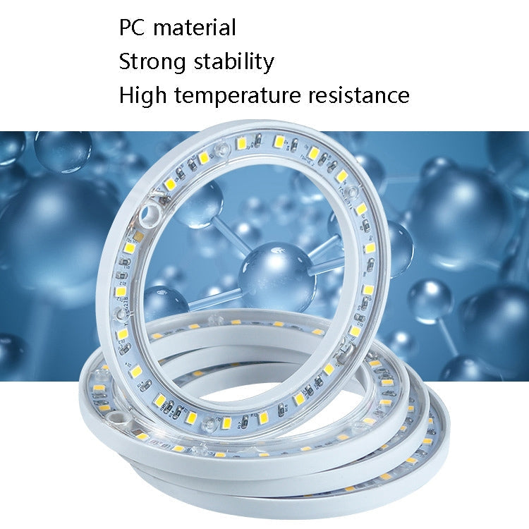Norvo | LED Plantevekstlampe Full Spektrum Intelligent Tidtaker Innendørs Fylllys Ring Plante Lampe, Effekt: En Hode (Solskinn)