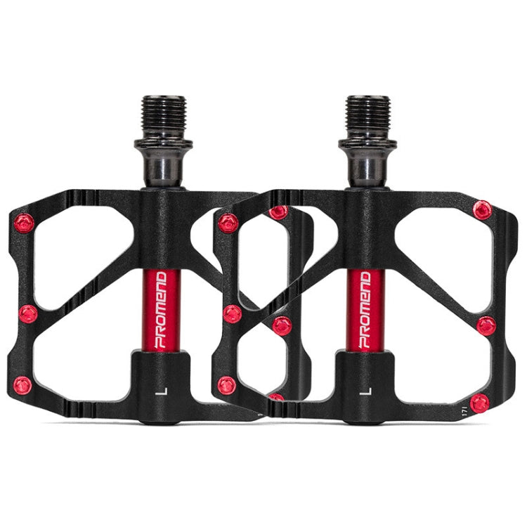 Norvo | 1 par PROMEND terrengsykkel racing sykkel aluminium pedaler (PD-R87 svart)