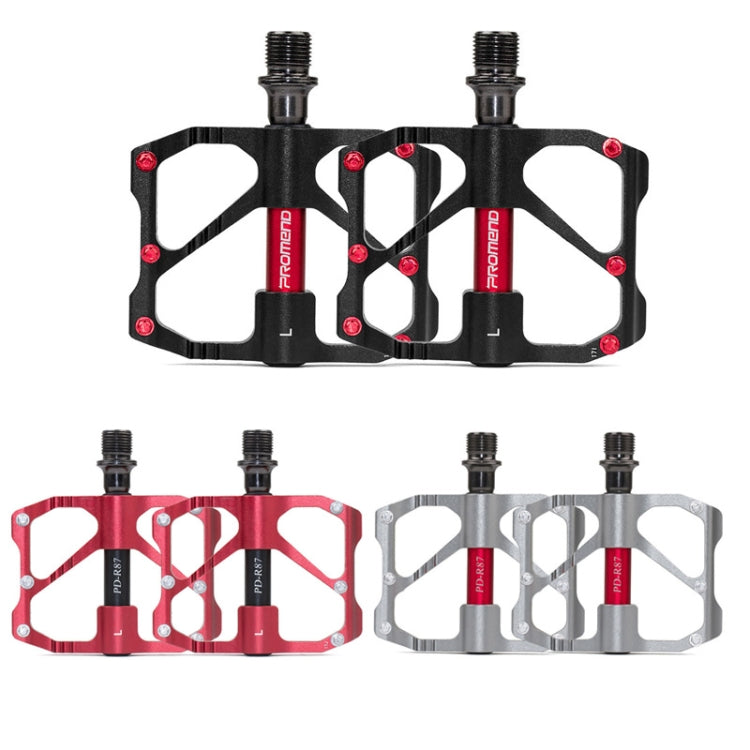 Norvo | 1 par PROMEND terrengsykkel racing sykkel aluminium pedaler (PD-R87 svart)