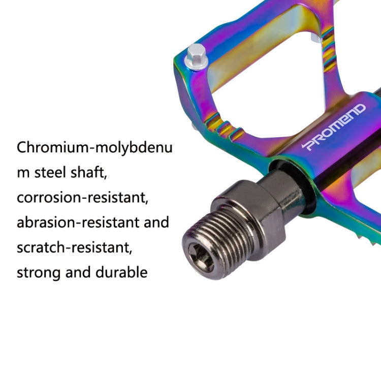 Norvo | 1 Sett PROMEND Tre Peilin Lagre Aluminiumlegering CNC Sykkel Fargerike Pedaler PD-M86CY