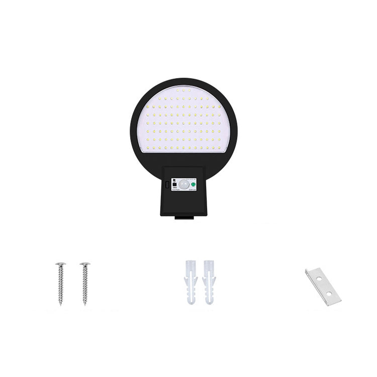 LED sol lys med bevegelsessensor utendørs gate lampe hode hage samfunn belysning vegglampe, stil: sensor(kald hvit lys)