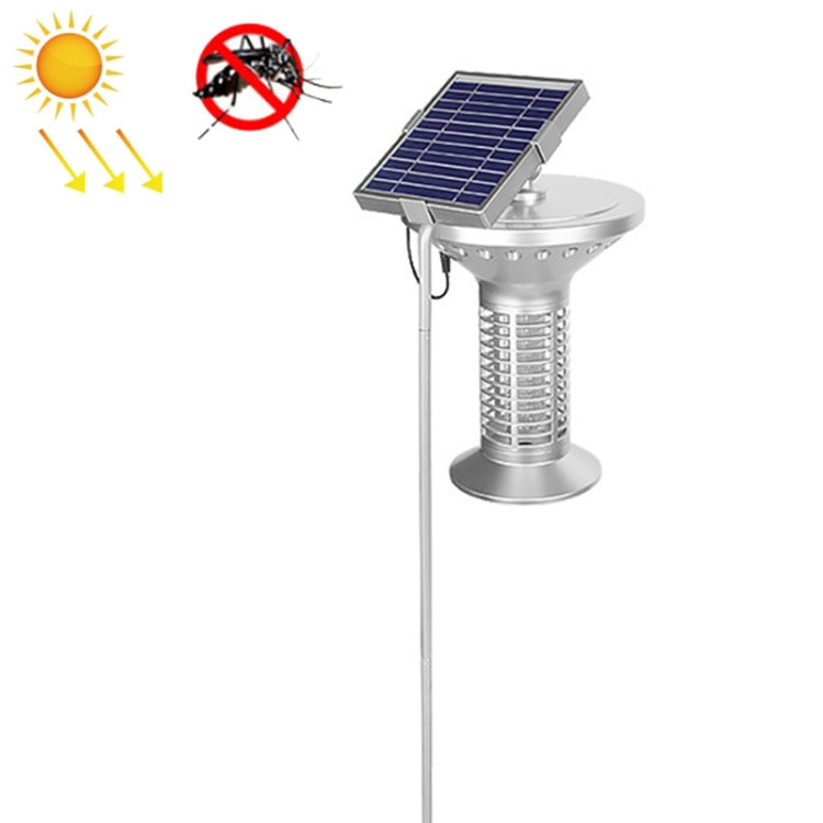 Husholdnings utendørs sollys kontroll mygglampe (sølv)