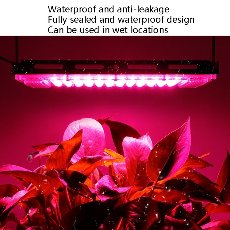 Norvo | LED Plantebelysning Full Spektrum Vanntett Grow Light EU Plugg 144 Perler 200W