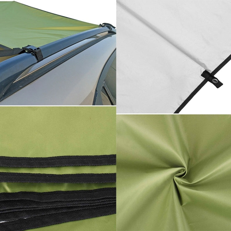 Norvo | Utendørs-Piknik-Camping Telt Ved Siden Av Bilen Vanntett Kalesje 300x150cm (Mørk Grå)
