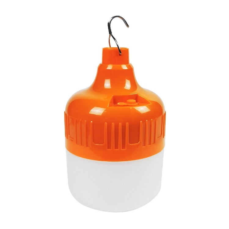 AB26 USB Lading LED Lyspære Nattmarked Stande Lys Utendørs Camping Hengende Lampe, Effekt: 300W (Oransje)