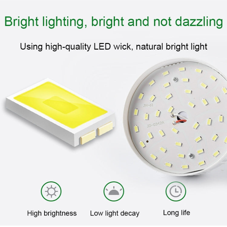AB26 USB Lading LED Lyspære Nattmarked Stande Lys Utendørs Camping Hengende Lampe, Effekt: 300W (Oransje)