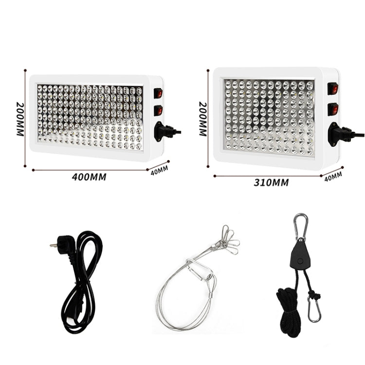 Liten plantevekstlys LED fullspektret fylllys (US-plugg)