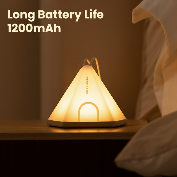 ZAY-L05 Teltform USB-lading Timer Nattlys Vill Camping Atmosfære Lys (Grønn)