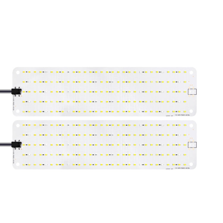 2 hoder 12V solvarme lys panel plantevekstlampe frøling fylllys (AU-plugg)