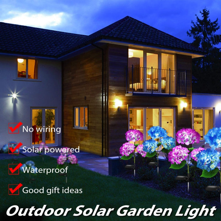 Solcelle Hagebelysning LED Simulert Blomst Hage Dekorative Atmosfære Lys, Stil: Hyasint