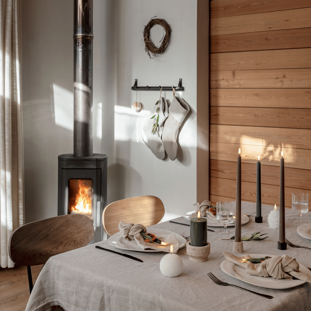 Norvo | WinterShine – Elegant LED Lys i Snøglobe Design