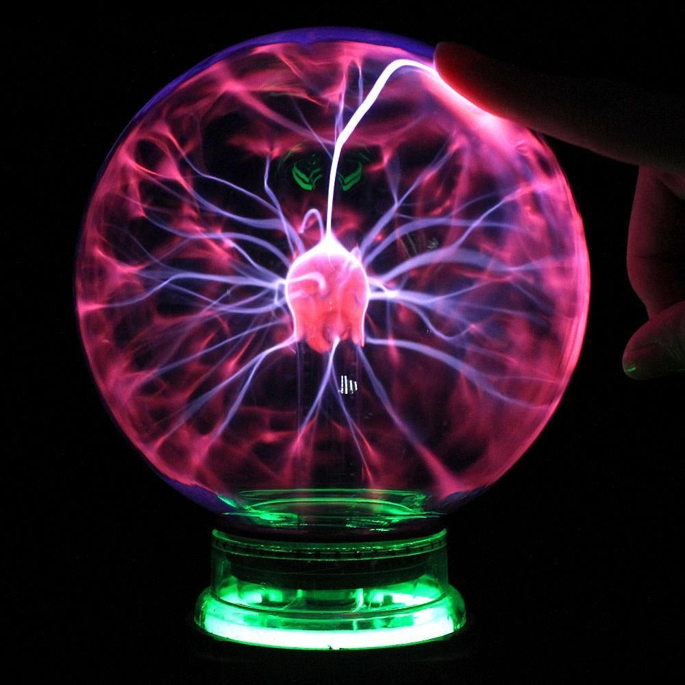 Norvo | Plasma Globe Light | Interaktiv Berøring- Aktivert LED Kule for Hjemmedekorasjon & Vitenskapelige Eksperimenter