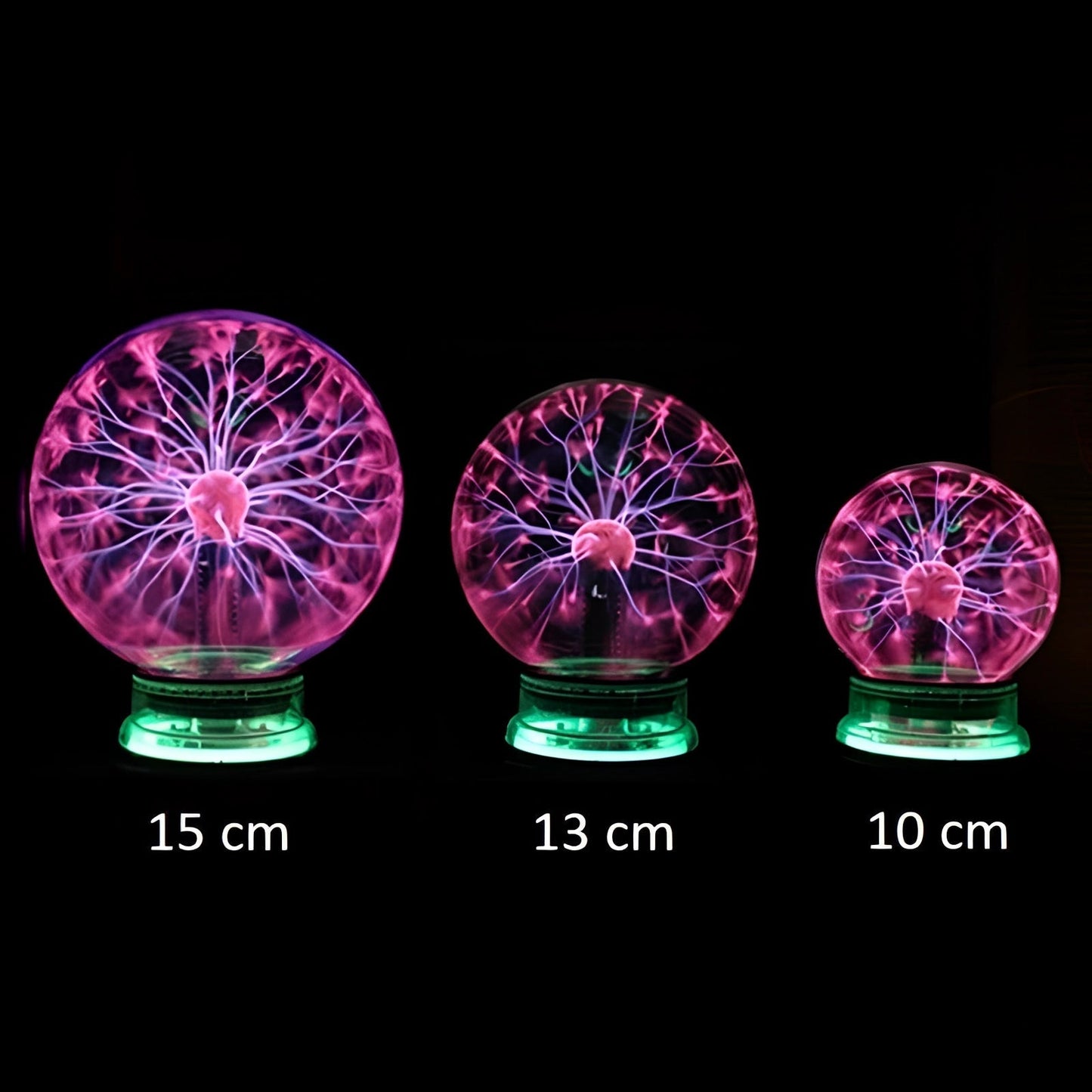 Norvo | Plasma Globe Light | Interaktiv Berøring- Aktivert LED Kule for Hjemmedekorasjon & Vitenskapelige Eksperimenter