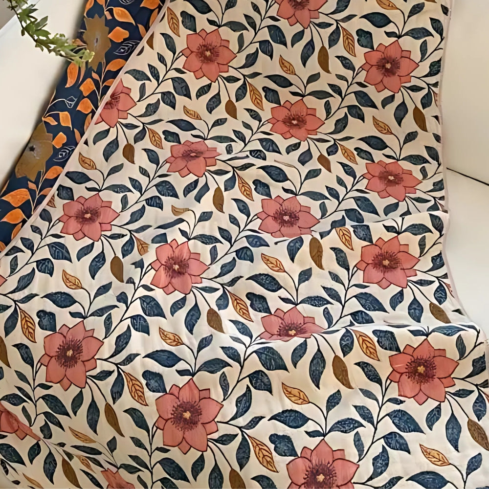 Norvo | Tavira Floral Leaf Cotton Håndkle