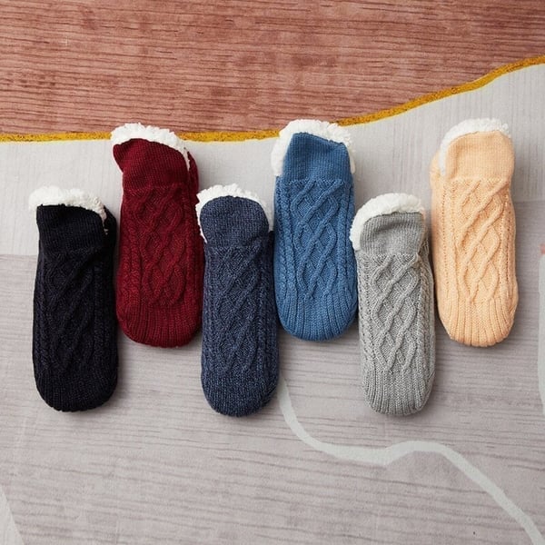 FluffySafe - Luksus Slippers med Antiskli Såle