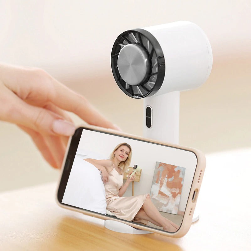 Norvo | CoolBreeze Mini – Bærbar Klimaanlegg Vifte med Oppladbart Batteri