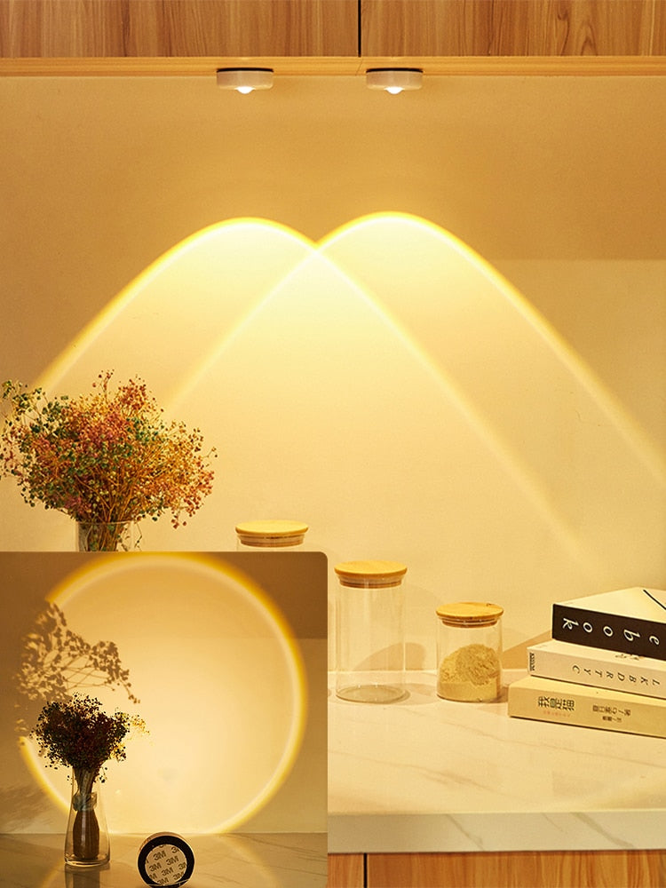 Norvo | Sunset Vakker Skyline LED Lysprojektor