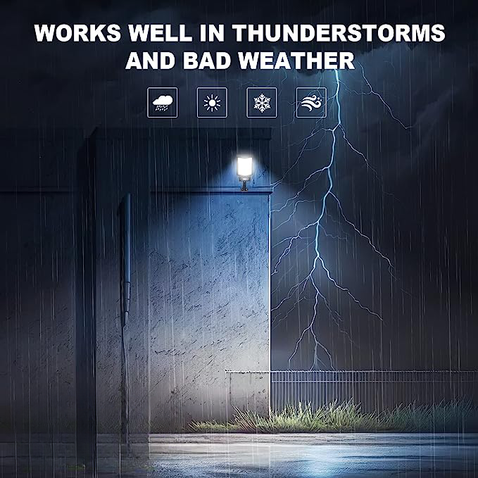 Ultimate solcelledet LED-lys - Enkelt å henge opp hvor som helst Norvo