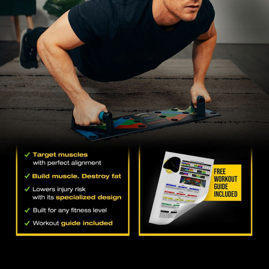 Norvo | PushMaster Elite – For leddvennlig trening av overkroppen
