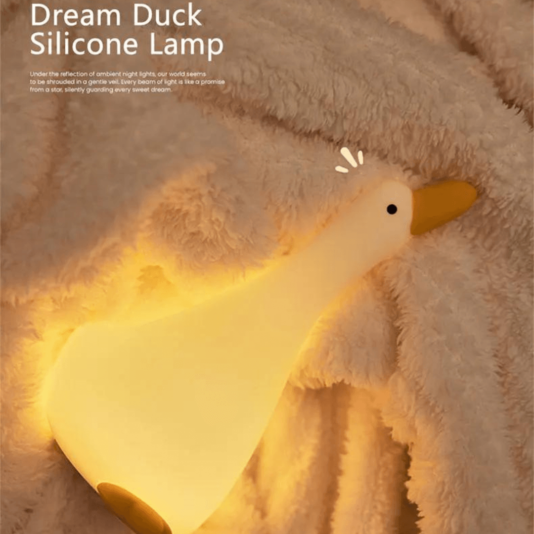 Norvo | QuackGlow - Silikonand Nattlampe