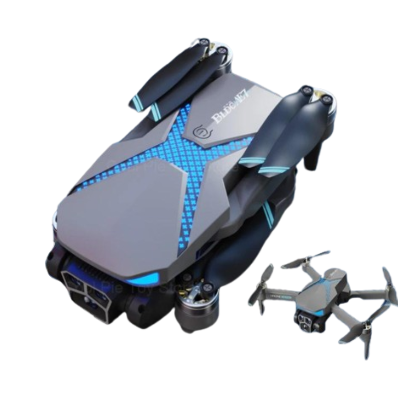 AE7 8K UHD Drone med Dual FPV Kameraer