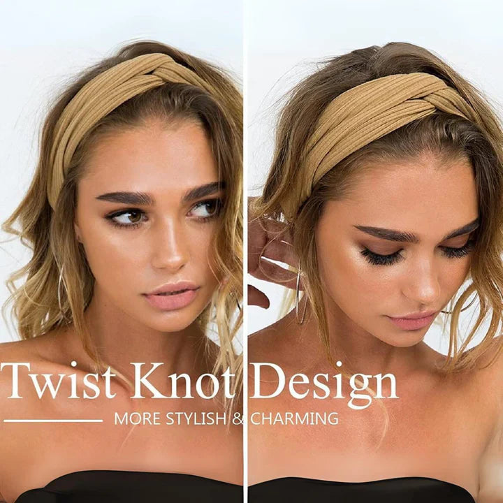 Norvo | Ribbet Twist Hodebånd – Boho Design