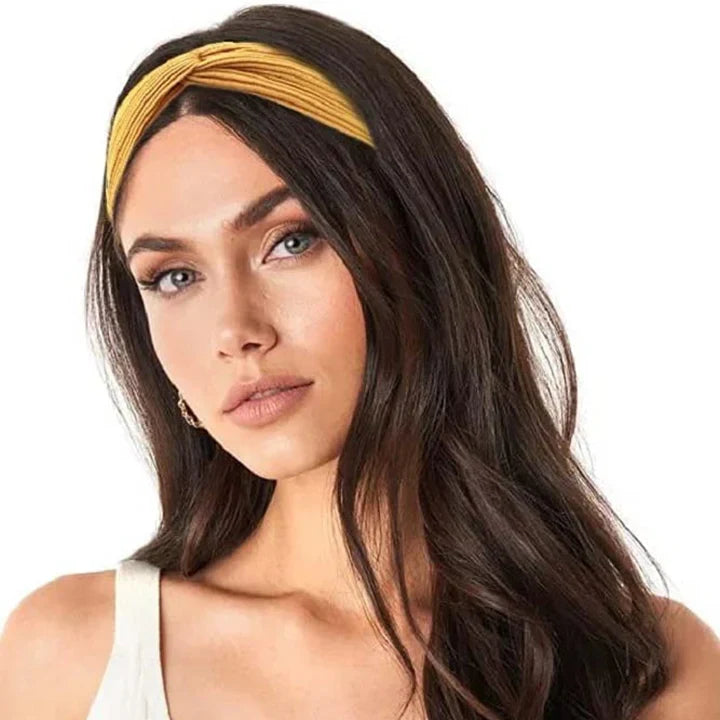 Norvo | Ribbet Twist Hodebånd – Boho Design