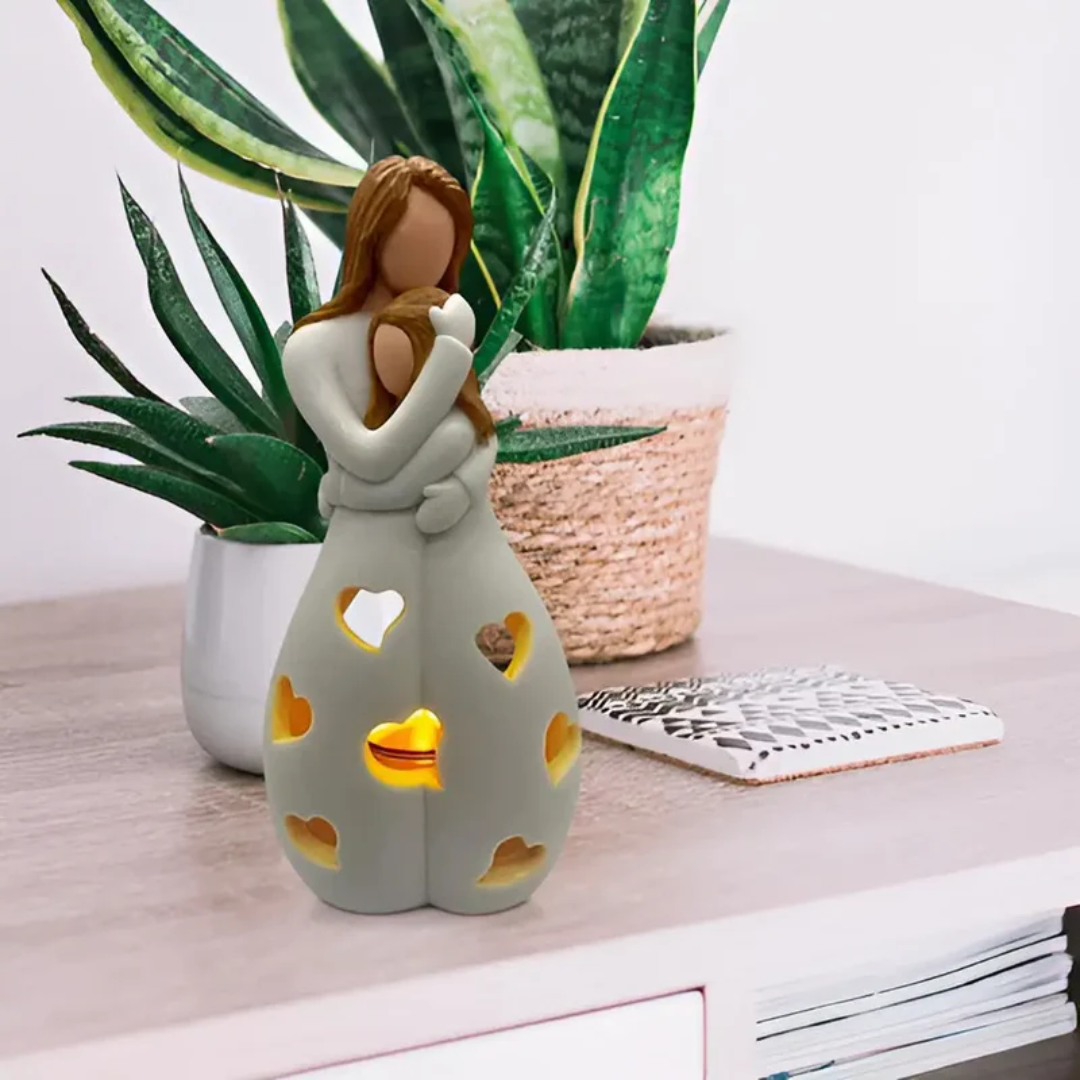 EternalBond - Stilfullt Lysestake for Mor og Datter Norvo