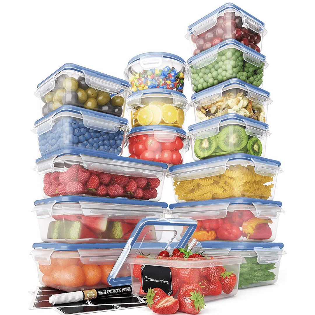 Norvo | 16 lufttette bokser for et organisert kjøkken