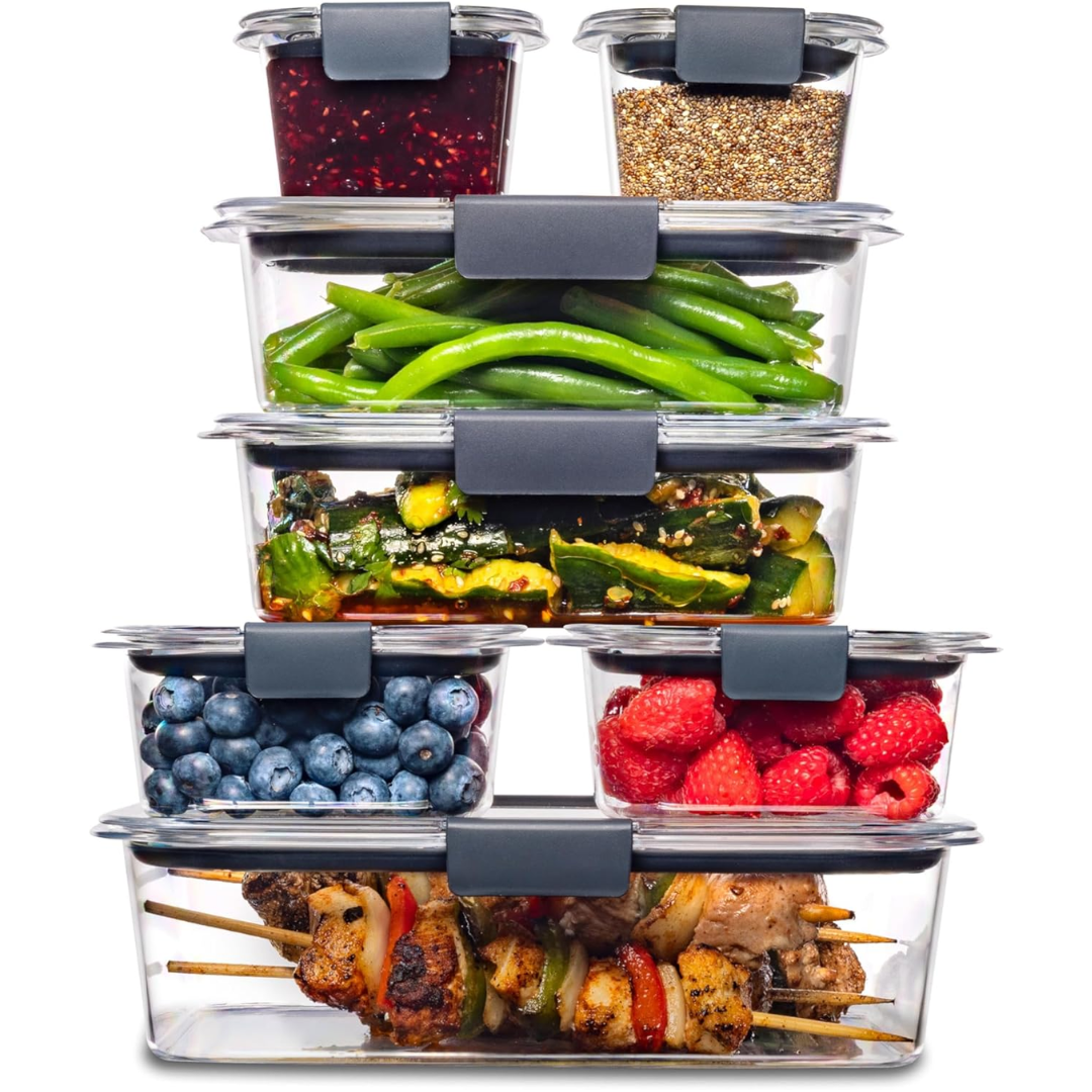 FreshPrep – Bærekraftig BPA-fri Måltidsbeholder Sett (7 deler)