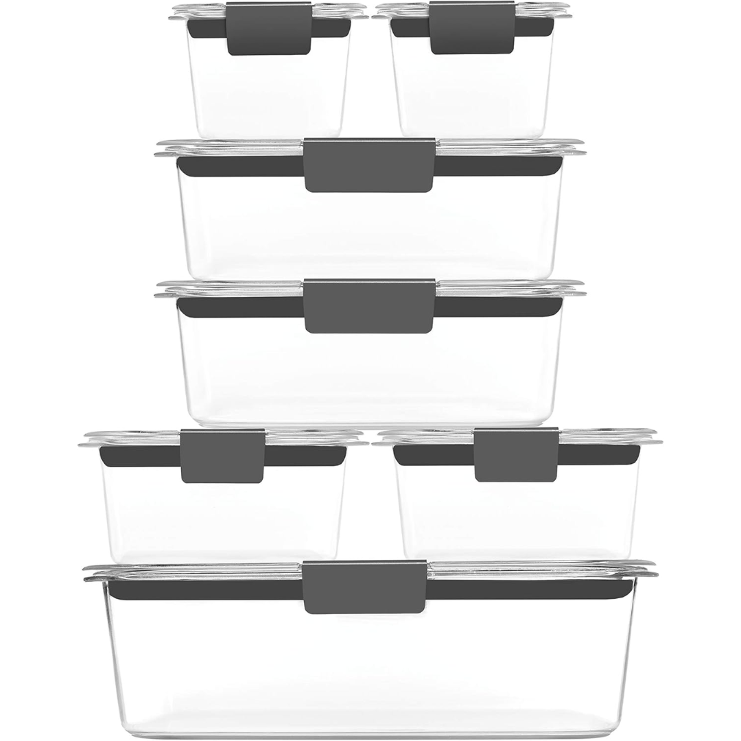 FreshPrep – Bærekraftig BPA-fri Måltidsbeholder Sett (7 deler)