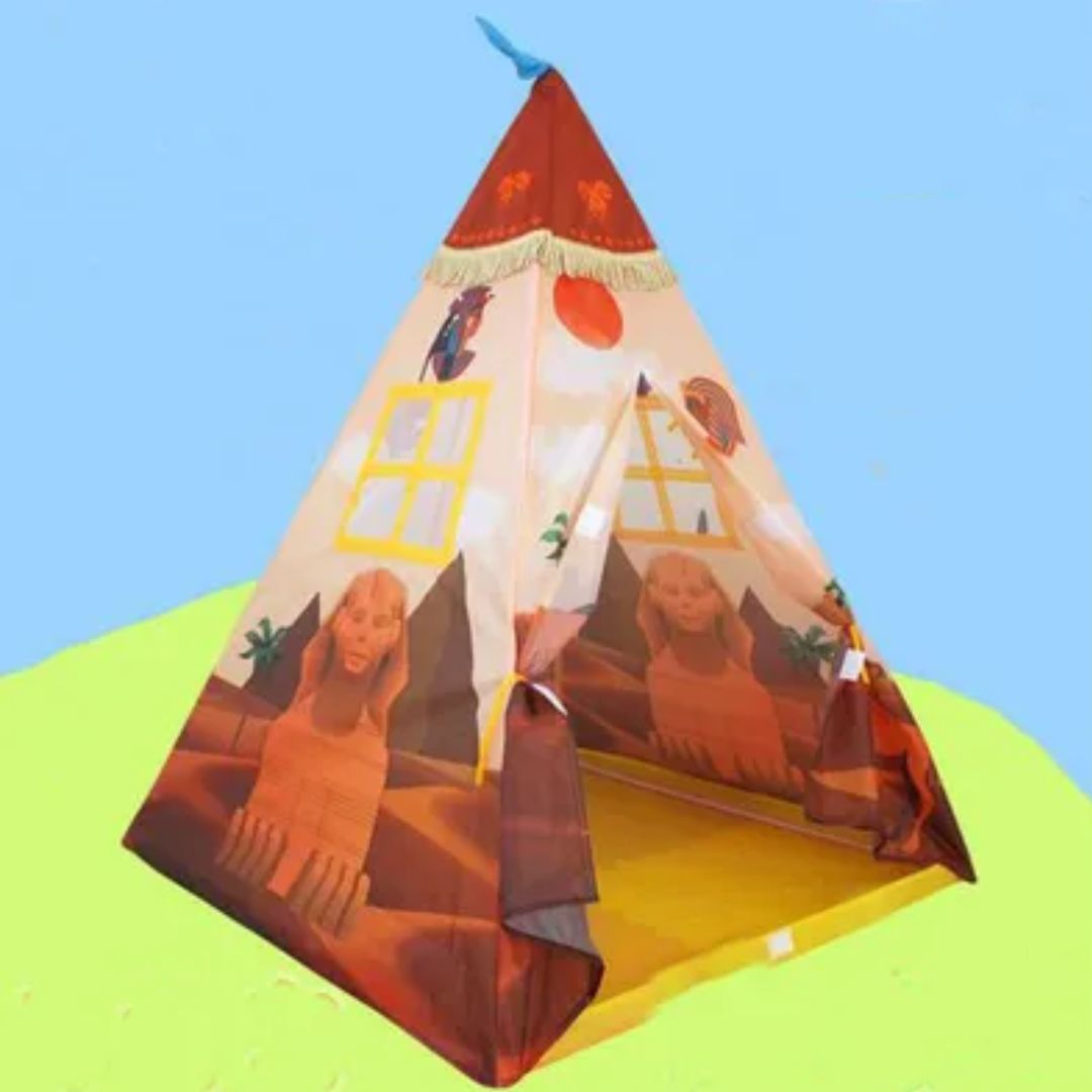 Norvo | Fargerik Barne Telt - Innendørs Leiketelt for Kreativ Lek