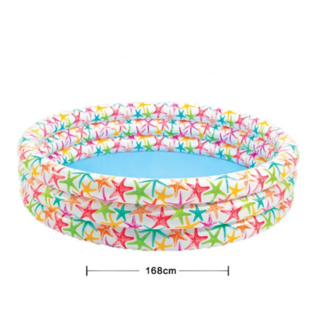 Norvo | Oppblåsbar Barnebasseng med Fargerik Stjernesvømmerdesign