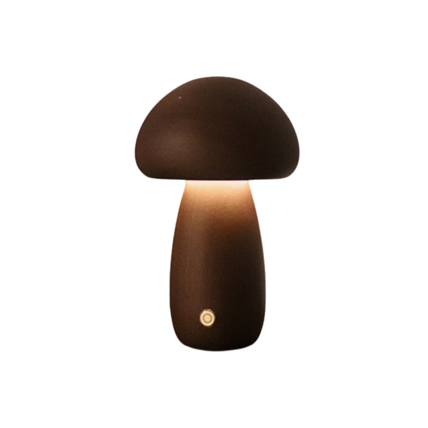 Norvo | Bordlampe i soppstil av tre i vintage-stil