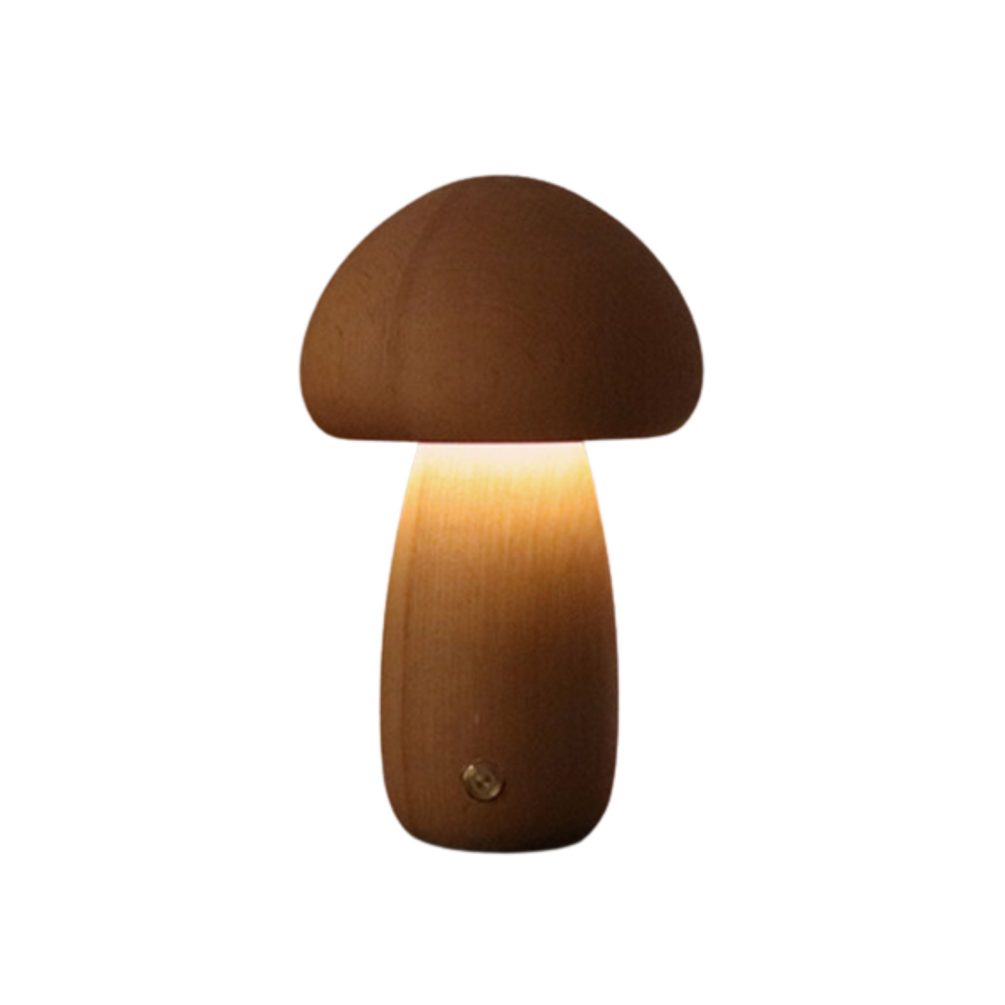 Norvo | Bordlampe i soppstil av tre i vintage-stil