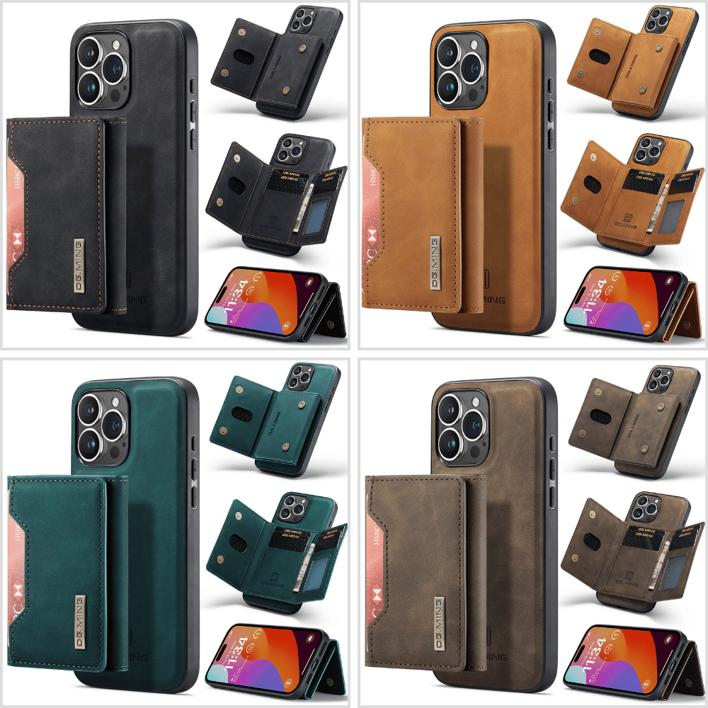 Norvo | 2-i-1 iPhone-deksel med avtakbar lommebok